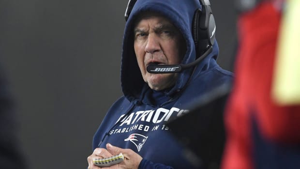Patriots coach Bill Belichick